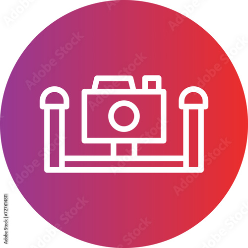 Underwater Camera Icon Style
