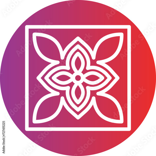 Floor Tiles Icon Style