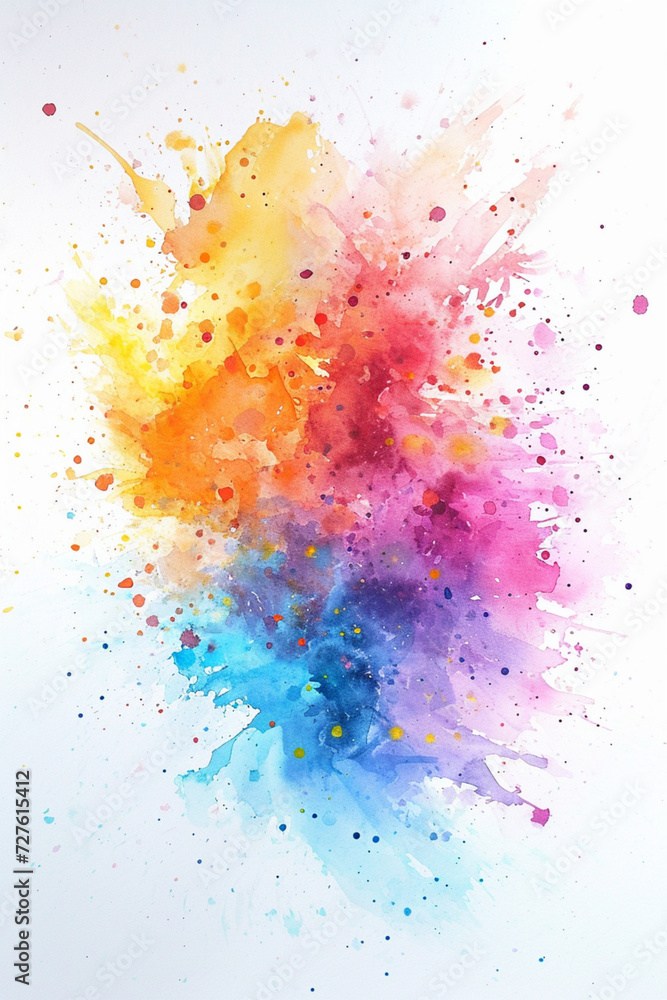 Fototapeta premium abstract watercolor background