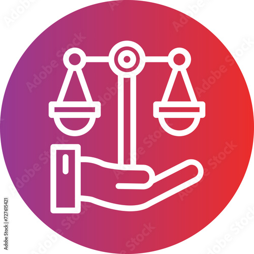 Law Icon Style