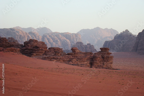 Desert in middle east