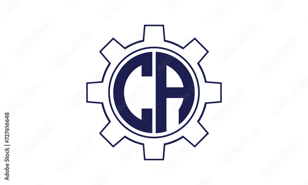 CA initial letter mechanical circle logo design vector template. industrial, engineering, servicing, word mark, letter mark, monogram, construction, business, company, corporate, commercial, geometric CA initial letter mechanical circle logo design vector template. industrial, engineering, servicing, word mark, letter mark, monogram, construction, business, company, corporate, commercial, geometric