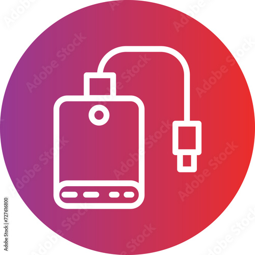 Powerbank Icon Style
