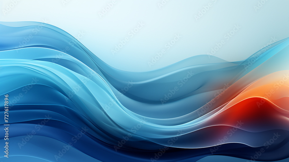Fototapeta premium Azure_abstract_luxury_gradient_background