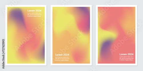 Liquid gradient color background design and Fluid composition. Creative illustration for poster  web  landing  page  cover  ad  greeting  card  promotion.