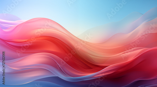 abstract colorful wave background © yajuan tang