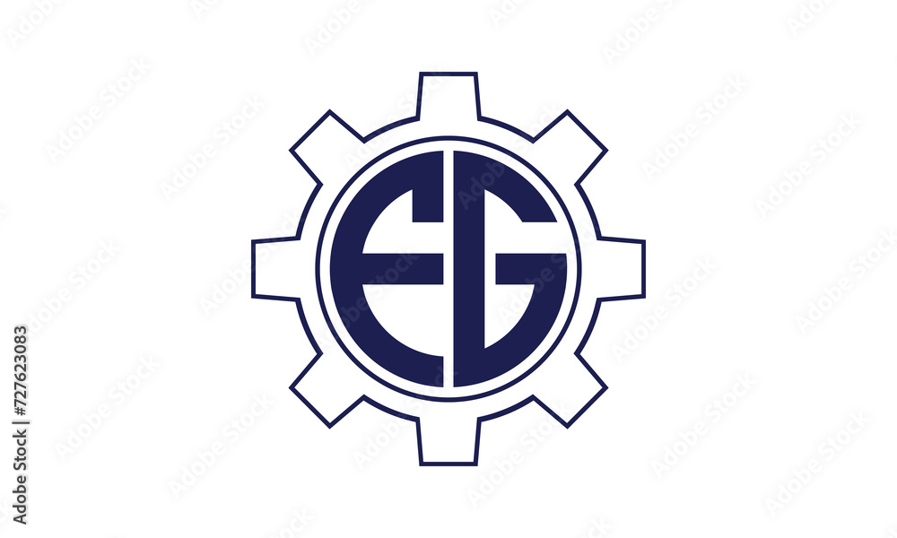 FG initial letter mechanical circle logo design vector template. industrial, engineering, servicing, word mark, letter mark, monogram, construction, business, company, corporate, commercial, geometric FG initial letter mechanical circle logo design vector template. industrial, engineering, servicing, word mark, letter mark, monogram, construction, business, company, corporate, commercial, geometric