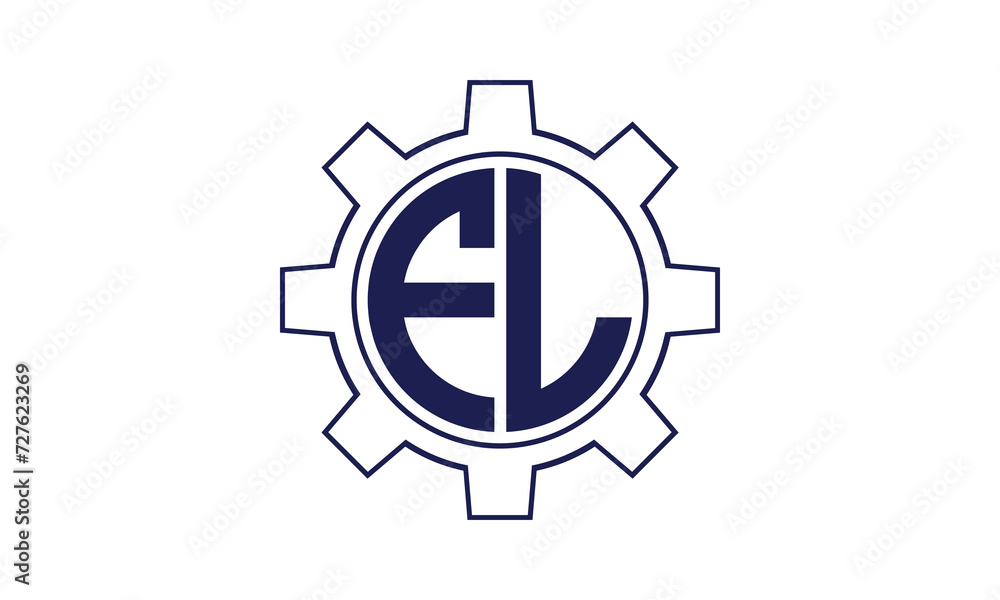 FL initial letter mechanical circle logo design vector template. industrial, engineering, servicing, word mark, letter mark, monogram, construction, business, company, corporate, commercial, geometric FL initial letter mechanical circle logo design vector template. industrial, engineering, servicing, word mark, letter mark, monogram, construction, business, company, corporate, commercial, geometric