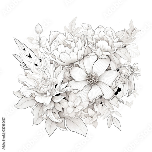 Wallpaper Mural "Captivate with monochrome elegance. Perfect for design projects Torontodigital.ca