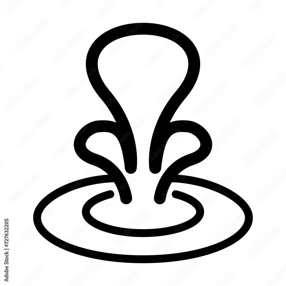 Obraz premium Water icon