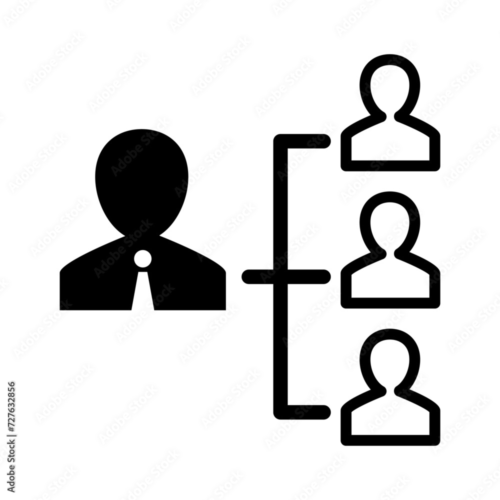 Organization chart icon Organization chart icon