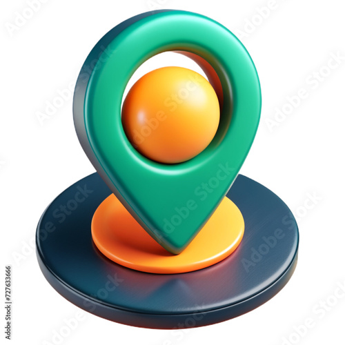 red button with a magnifying glass
