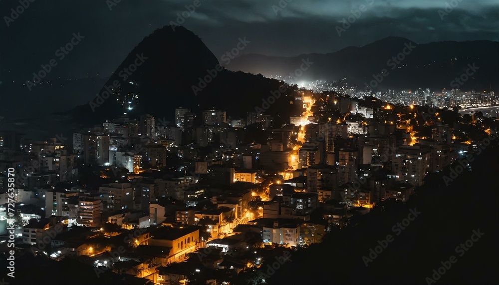 drone shot of Rio de Janeiro, Brazil