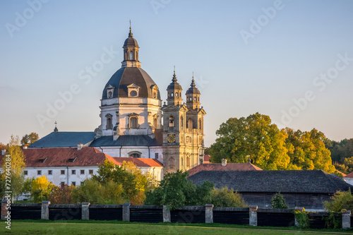 Pazaislis Monastery and Church in Kaunas, Lithuania