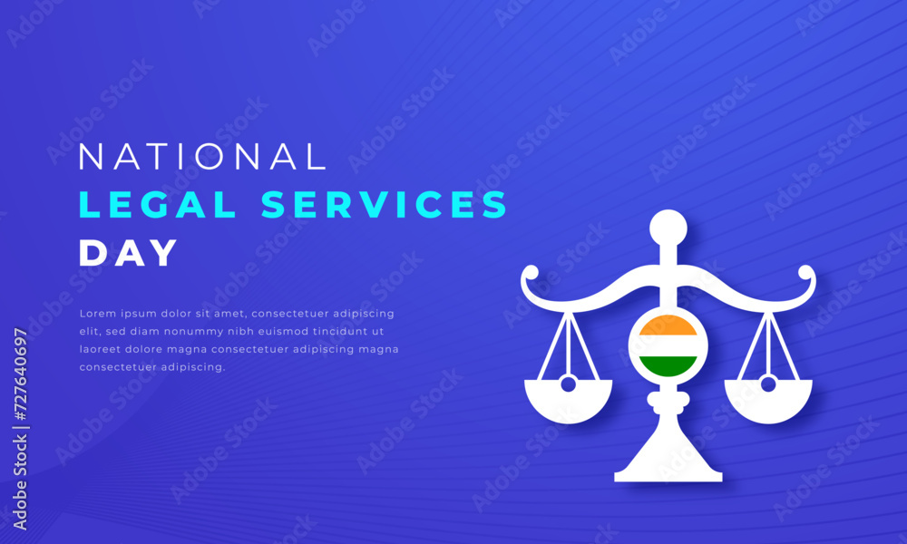 National Legal Services Day Paper cut style Vector Design Illustration for Background, Poster, Banner, Advertising, Greeting Card National Legal Services Day Paper cut style Vector Design Illustration for Background, Poster, Banner, Advertising, Greeting Card