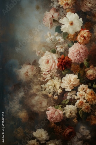 Floral Texture Background © Sromwit