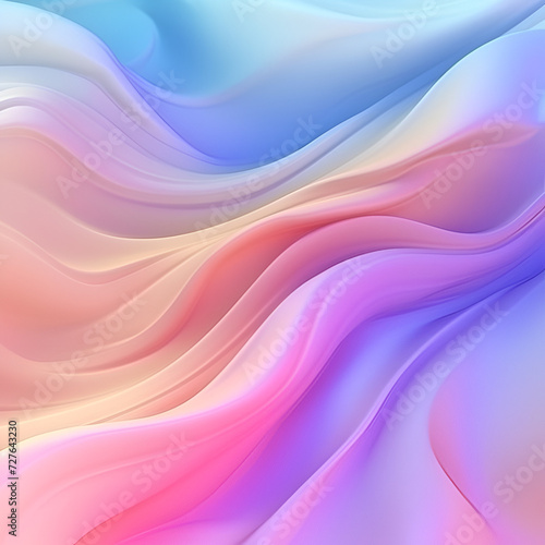 Abstract Fluid Colorful Blur background in pastel colors