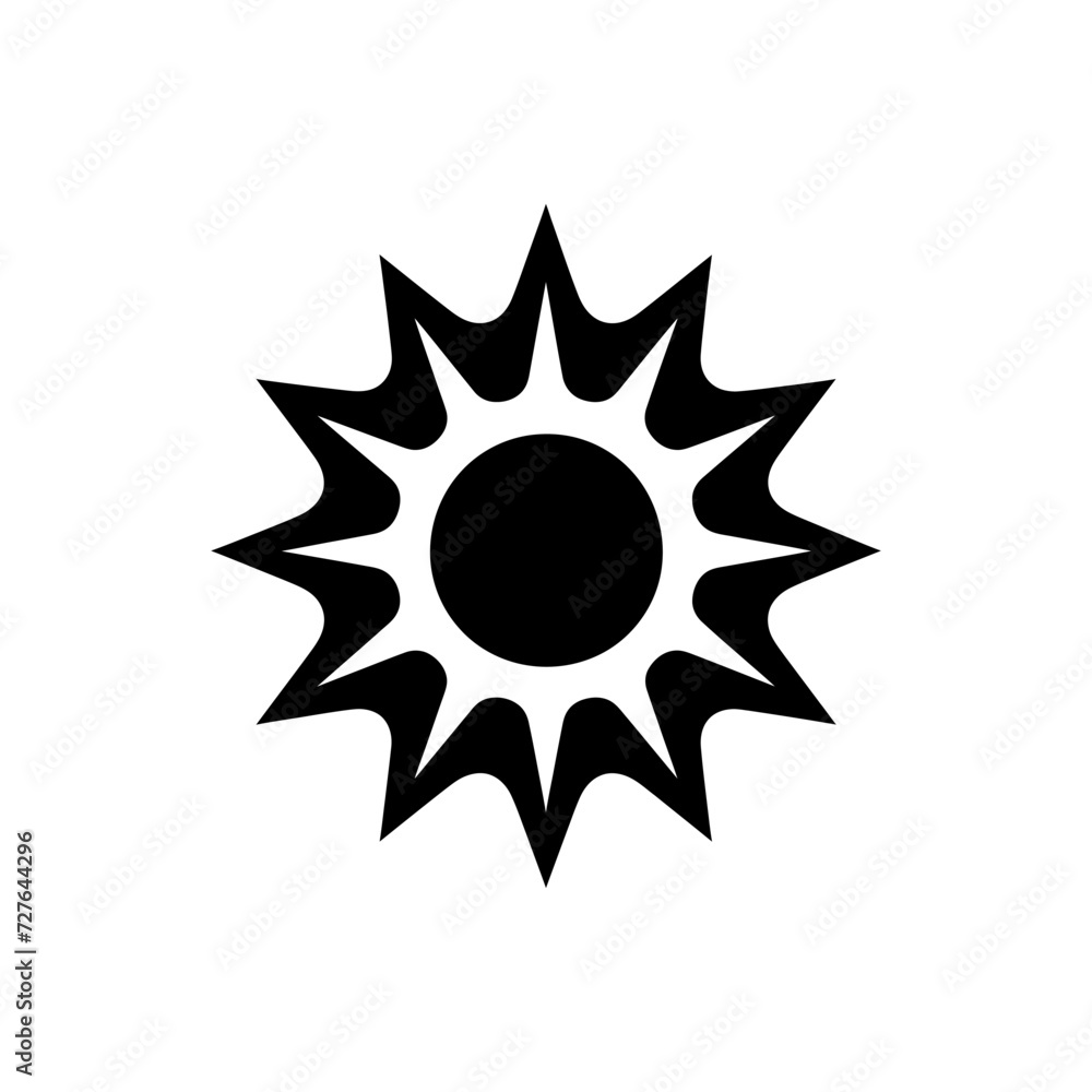 Blazing sun icon icon Blazing sun icon icon
