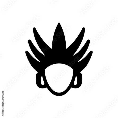 Mystic headdress crown icon