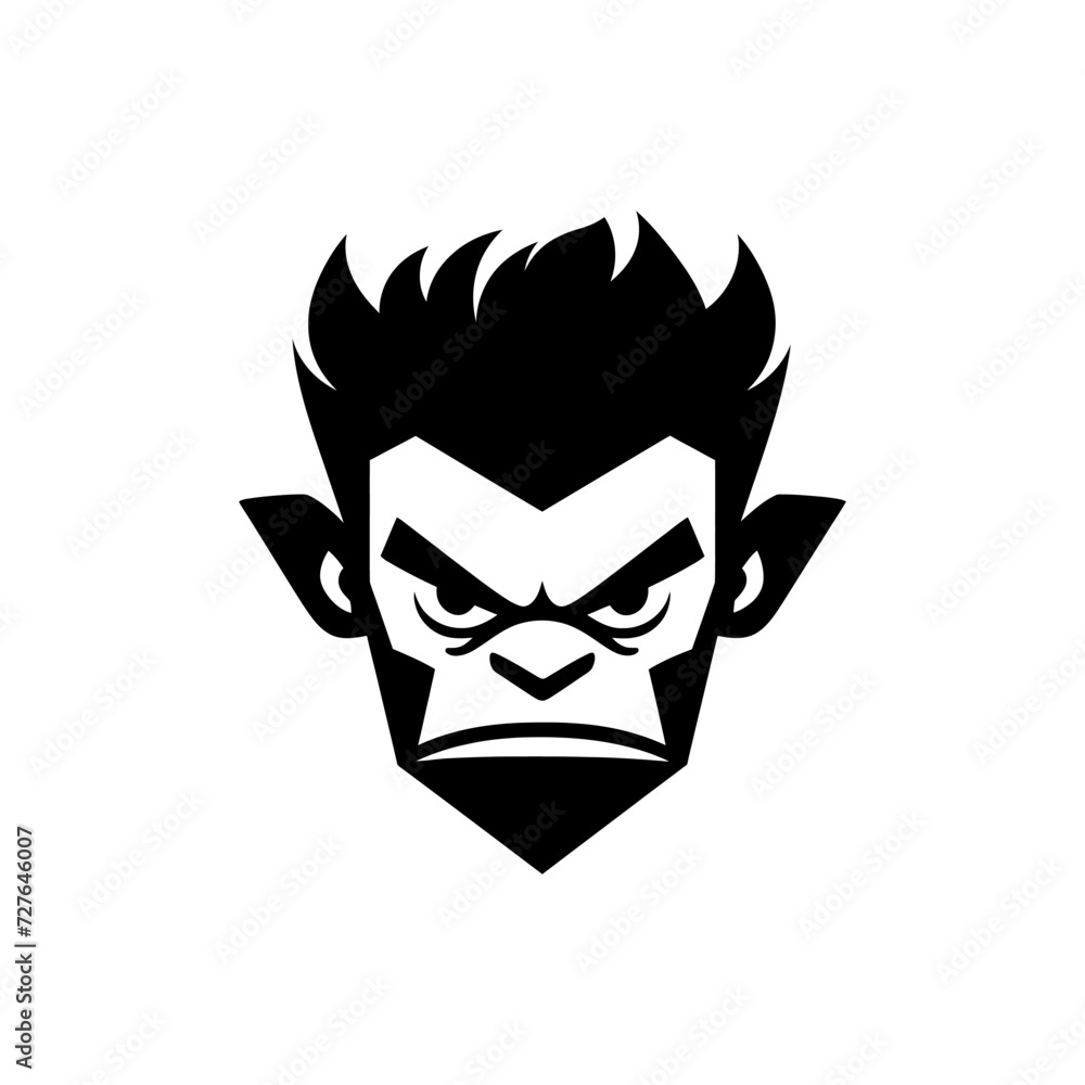 Terrifying troll icon Terrifying troll icon