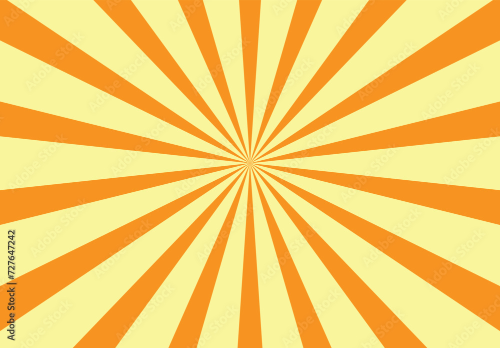 Comic background. Sunburst pattern. Vector illustration. Comic background. Sunburst pattern. Vector illustration.