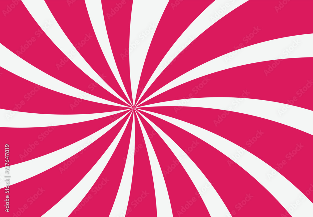 Fototapeta premium Comic background. Sunburst pattern. Vector illustration.