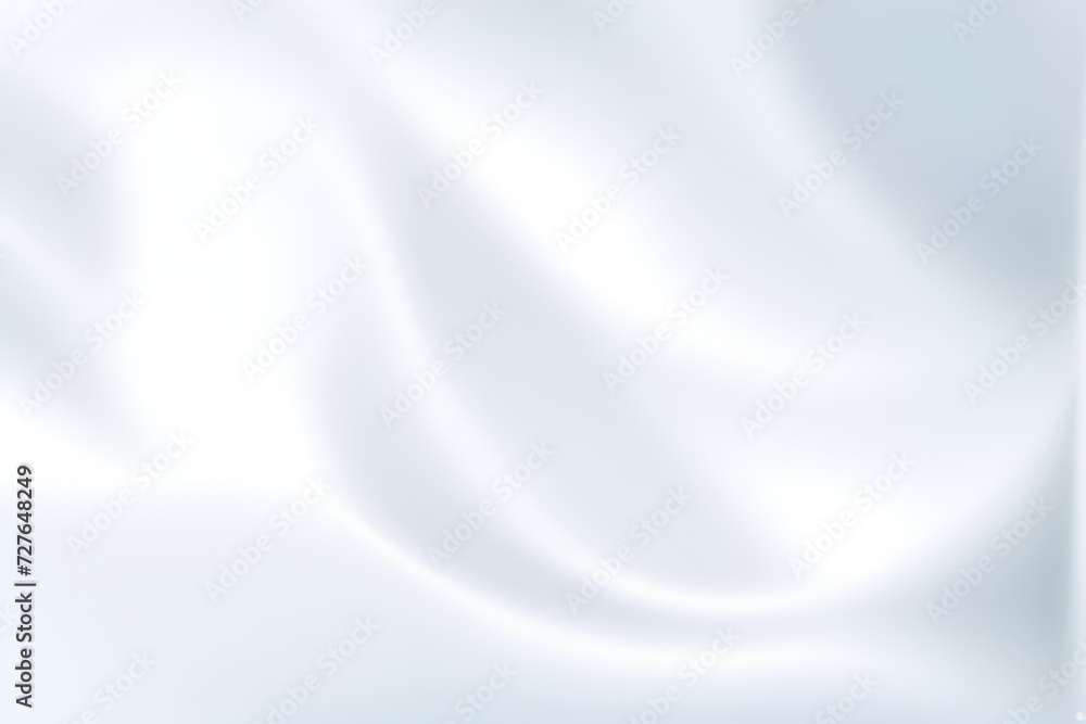 Obraz premium White silk waves abstract background 