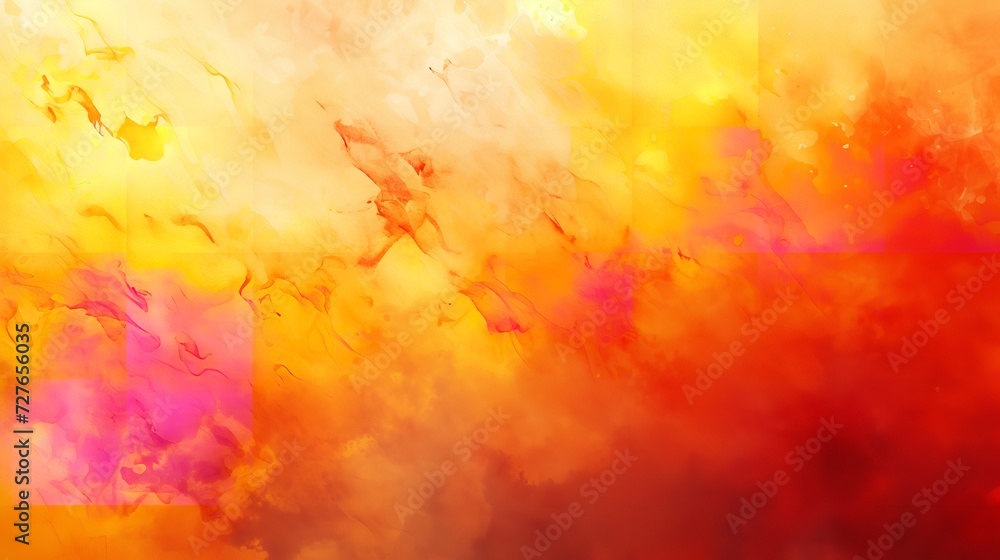 Hot Fiery Orange, Red, and Yellow Background Design - Intense Vibrancy

