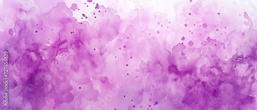 Purple background watercolor. Purple splash watercolor. Water color backdrop. Purple pink background watercolor. Abstract Purple splash watercolor on white background. © Azadar