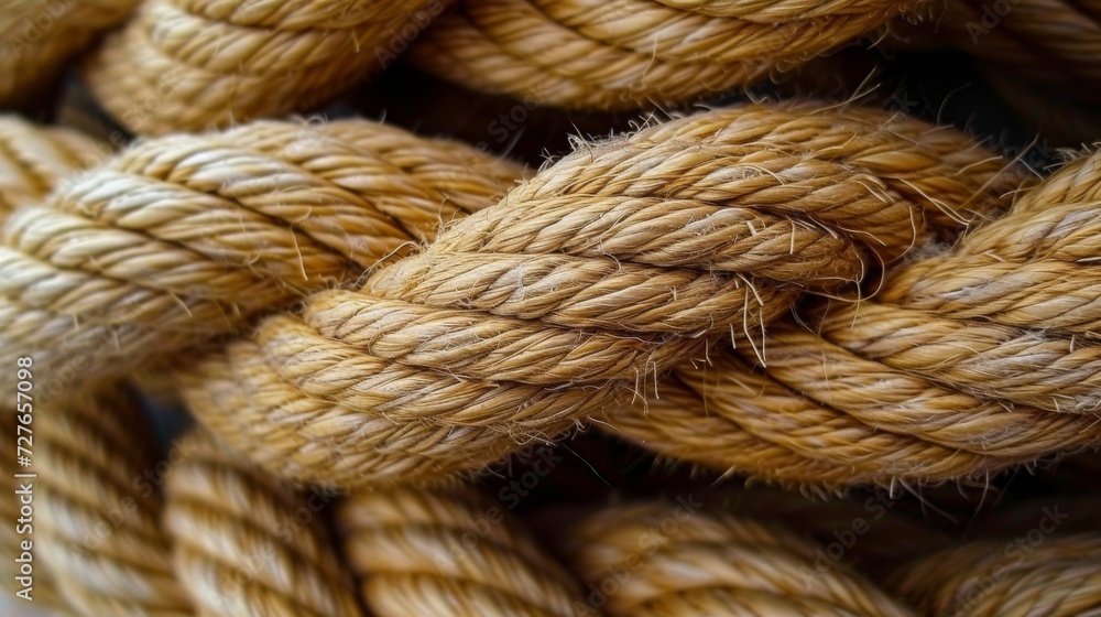 Bold rope. Closeup of old thick nautical ropes. Heavy strong ropes background. Bold rope. Closeup of old thick nautical ropes. Heavy strong ropes background.