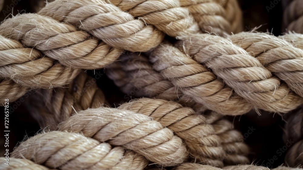 Bold rope. Closeup of old thick nautical ropes. Heavy strong ropes background. Bold rope. Closeup of old thick nautical ropes. Heavy strong ropes background.