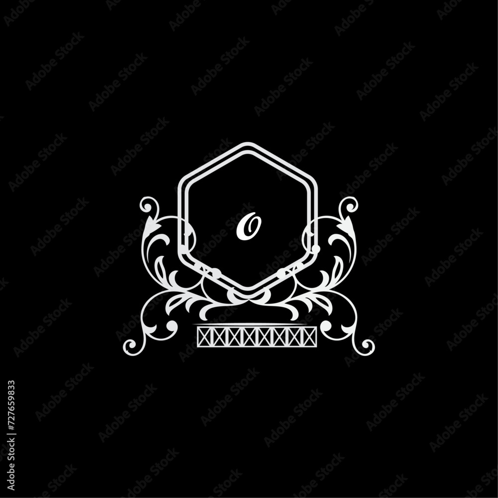 O Letter, letter O logo manual elegant minimalist signature logotype. O luxury crown monogram with the hexagon. Elegant emblem and graceful calligraphy. O Letter, letter O logo manual elegant minimalist signature logotype. O luxury crown monogram with the hexagon. Elegant emblem and graceful calligraphy.