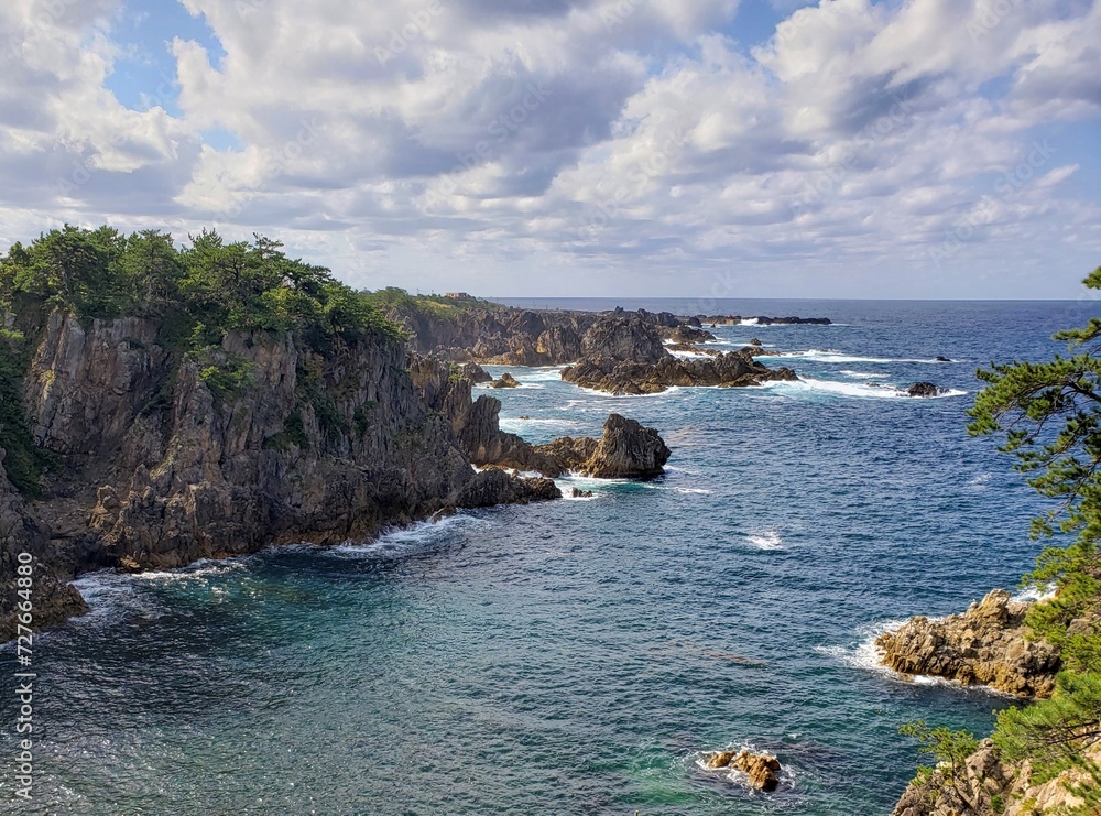 Fototapeta premium 尖閣湾揚島遊園