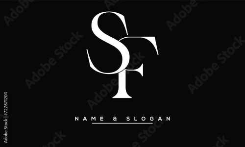 FS,  SF,  F,  S  Abstract  Letters  Logo  Monogram