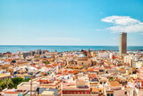 Alicante Aerial View during a Sunny Day