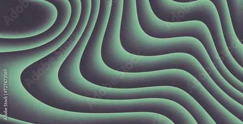 3d curve abstract line gradient background texture with noise grainy wave swirl green 