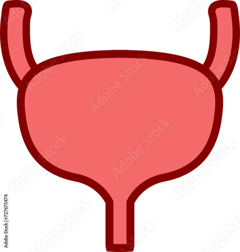 인체장기 모형 아이콘 이미지