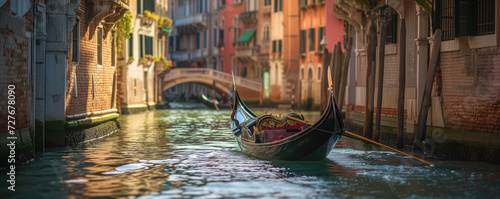 Gondola in venice canals