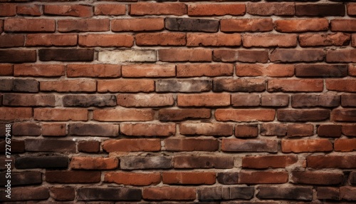 red brick wall texture background