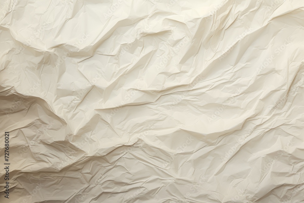 Crumpled White Paper Texture Crumpled White Paper Texture
