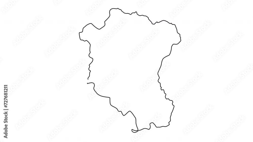 animated sketch map of Tay Ninh in Vietnam animated sketch map of Tay Ninh in Vietnam