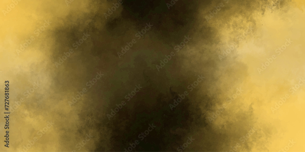 Yellow Black smoke isolated dirty dusty,clouds or smoke galaxy space vapour blurred photo.smoke cloudy abstract watercolor for effect ice smoke horizontal texture.
Yellow Black smoke isolated dirty dusty,clouds or smoke galaxy space vapour blurred photo.smoke cloudy abstract watercolor for effect ice smoke horizontal texture.
