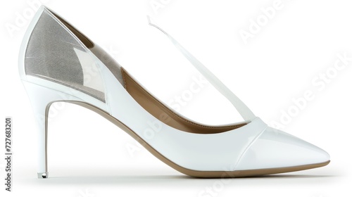 Elegant White High Heel Shoe for Sophisticated Style