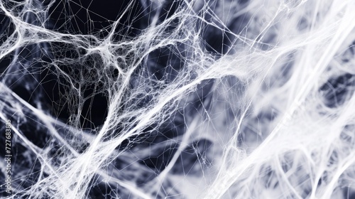 Abstract Spider cobweb white wallpaper © Asma