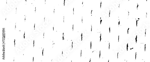 Vector grunge black and white seamless pattern. monochrome abstract texture, background of cracks, scuffs, chips, stains, ink spots, lines, white dust and scratches on a transparent background.