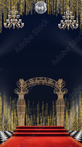 indian wedding sangeet template invite