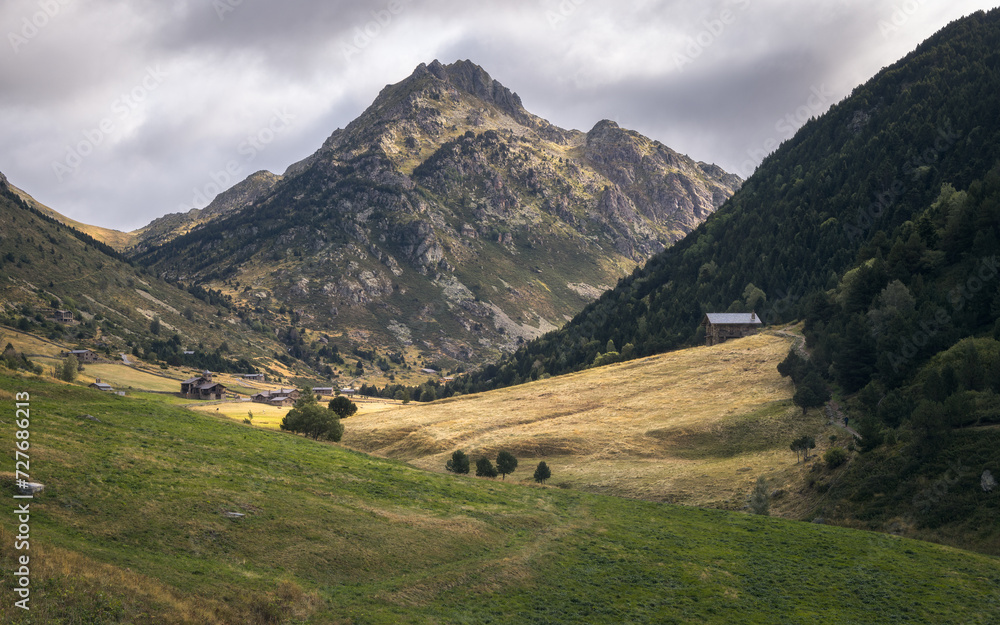 Vall d'Incles landscape, Andorra