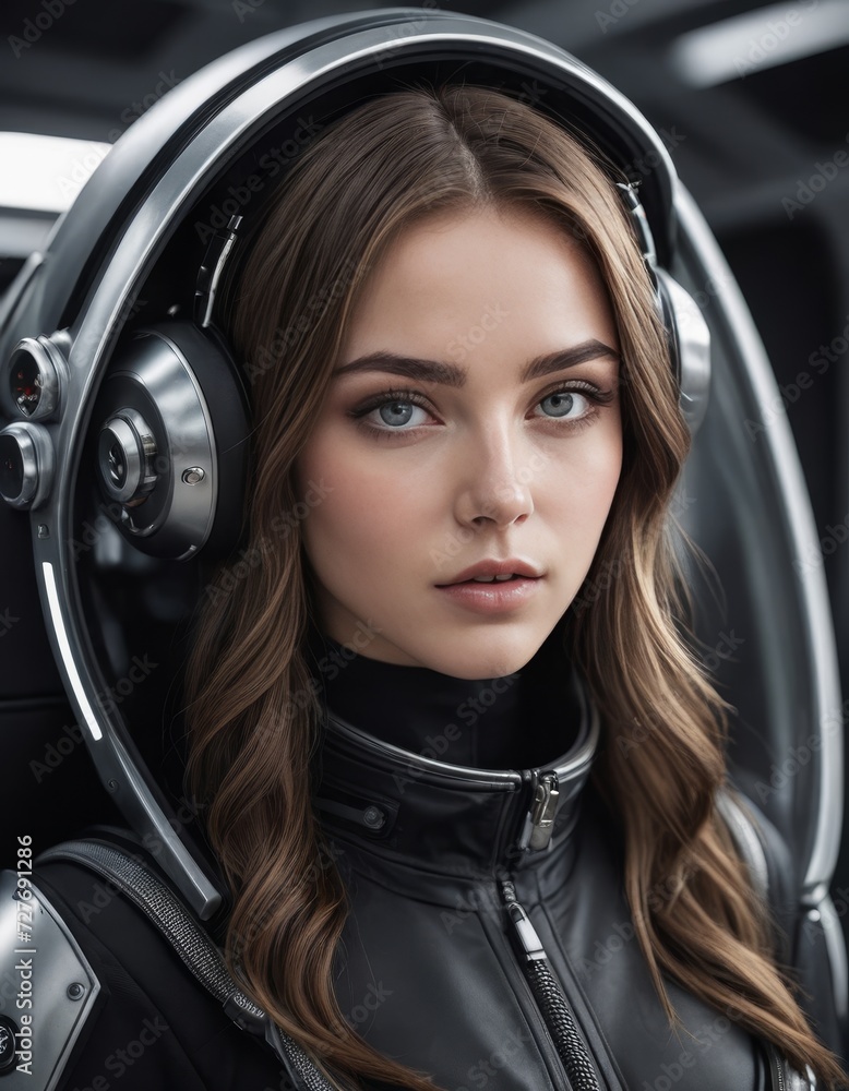 Space Odyssey Chic: Monochromatic Warrior Commands Attention Space Odyssey Chic: Monochromatic Warrior Commands Attention