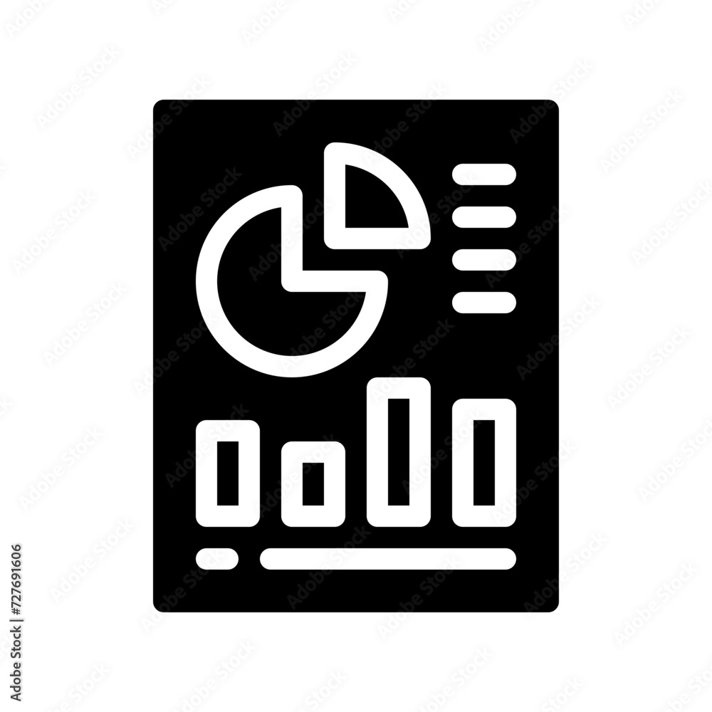 stats glyph icon stats glyph icon