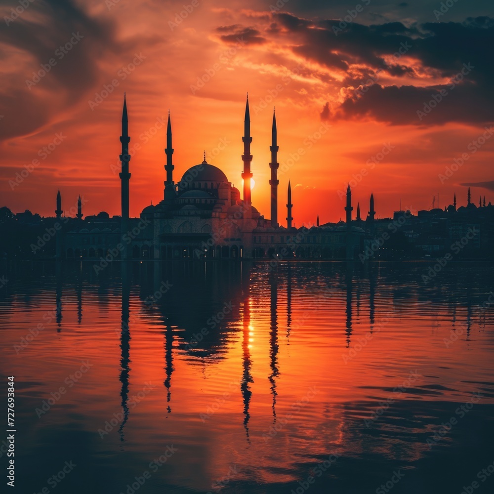 Night of Mevlid Kandili: Islamic Celebration in Istanbul